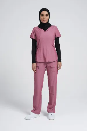 Adar Pro - Women's Modern V-Neck Scrub Set P7002-P4100