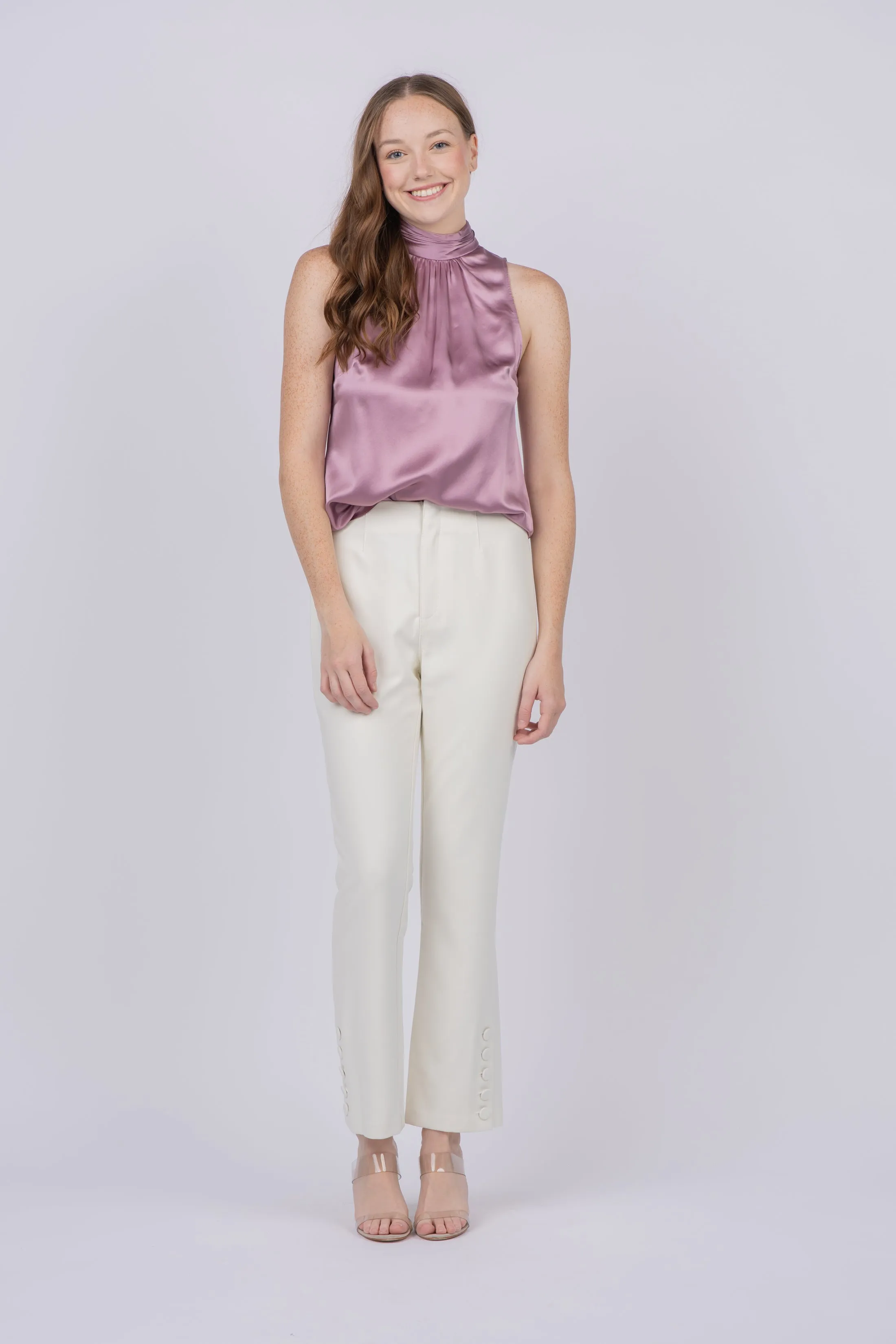 Cinq a Sept Rowena Pant in Ivory