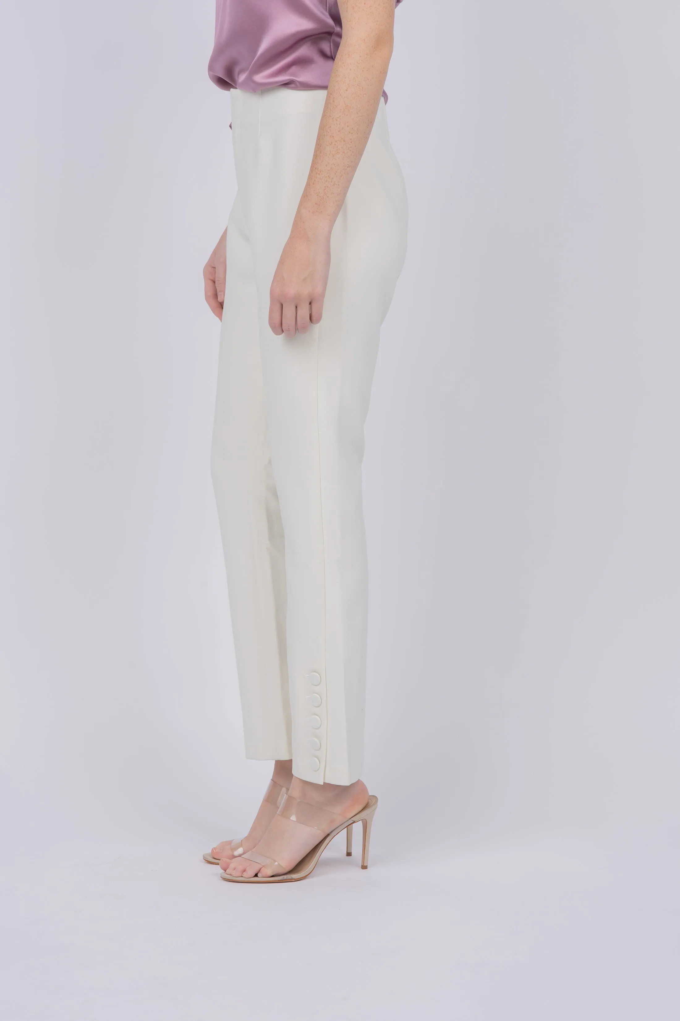 Cinq a Sept Rowena Pant in Ivory