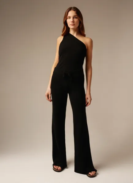 COMO CASHMERE TROUSER IN BLACK