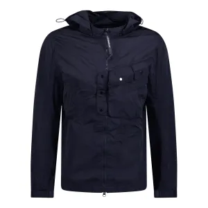 CP COMPANY Chrome Goggle Jacket Blue