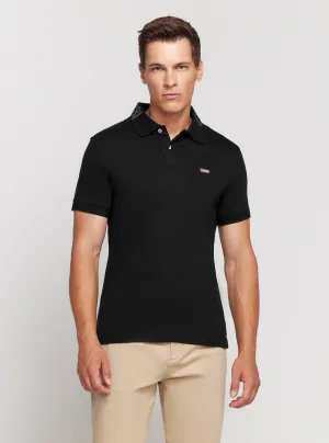 Eco Black Nolan Polo T-Shirt