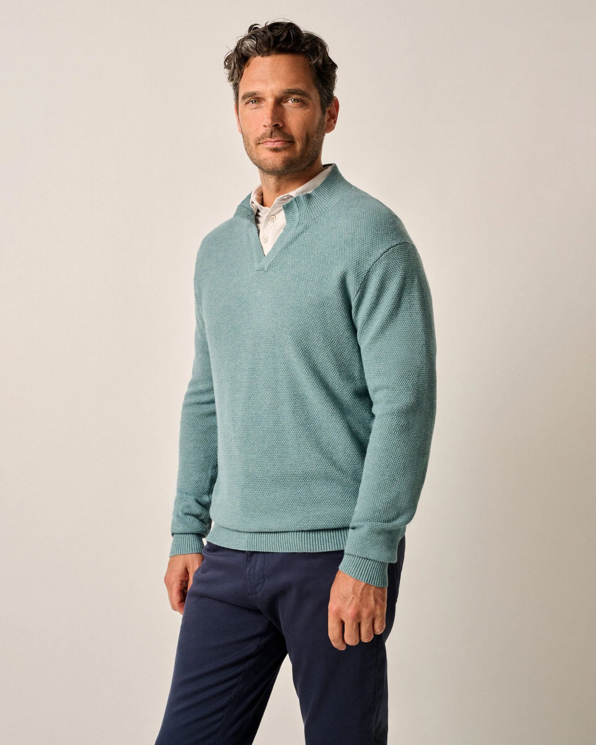 Esteban Johnny Collar Sweater