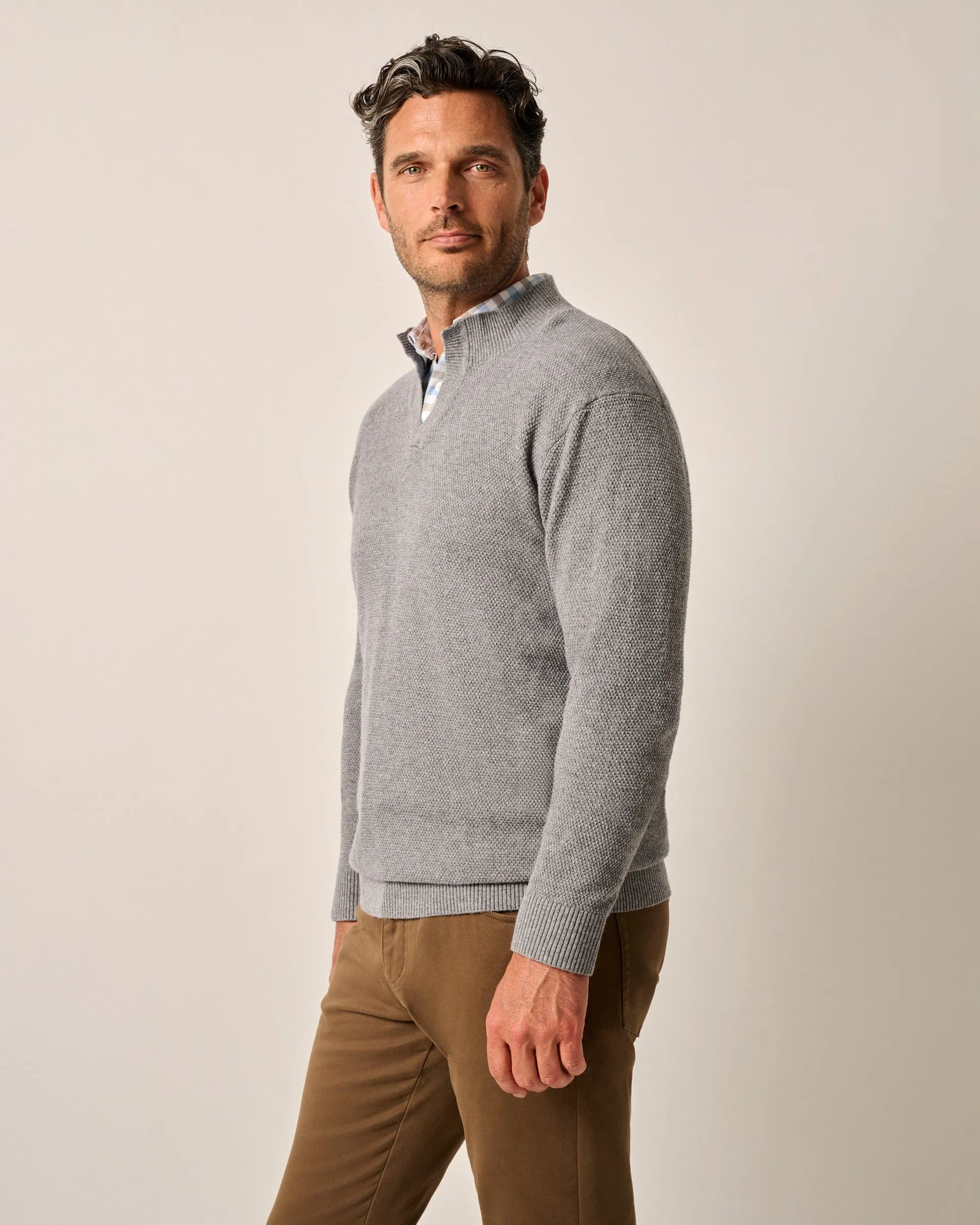 Esteban Johnny Collar Sweater