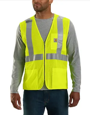 High-Visibility Mesh Multi-Pocket Class 2 Vest