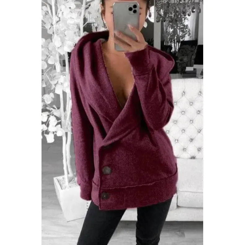 Lauren Sweatshirt Cardigan Coat