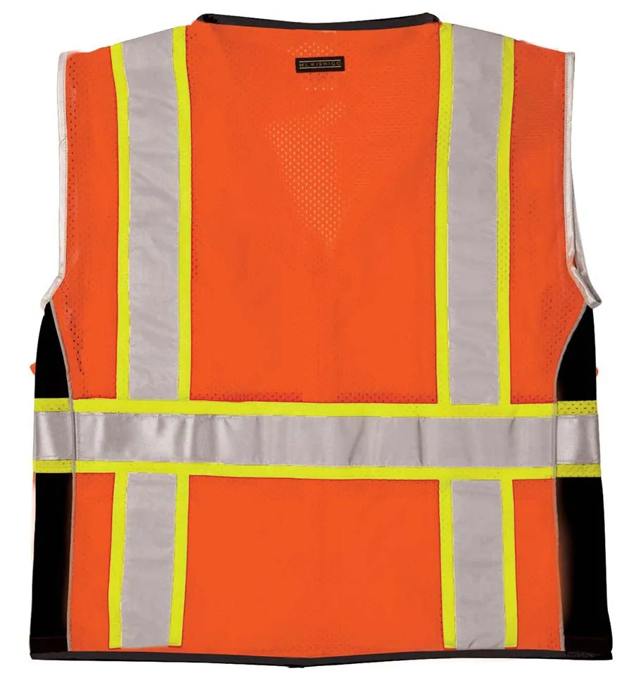 ML Kishigo Black Series Safety Vest #1514