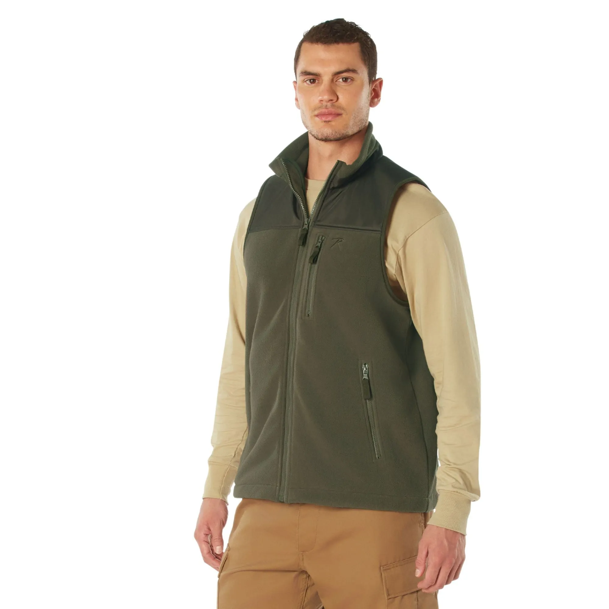 Olive Drab - Spec Ops Tactical Fleece Vest - Military tactical vest