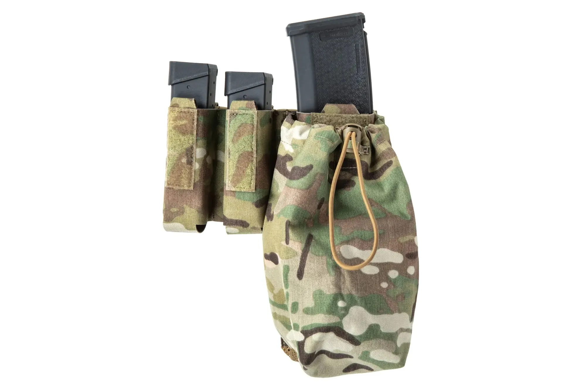 Pew Tactical pouch set with integrated PH50 Multicam drop bag