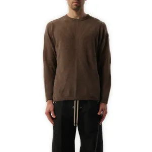 Rick Owens x Moncler Jumbo Round Neck Sweater in Dust