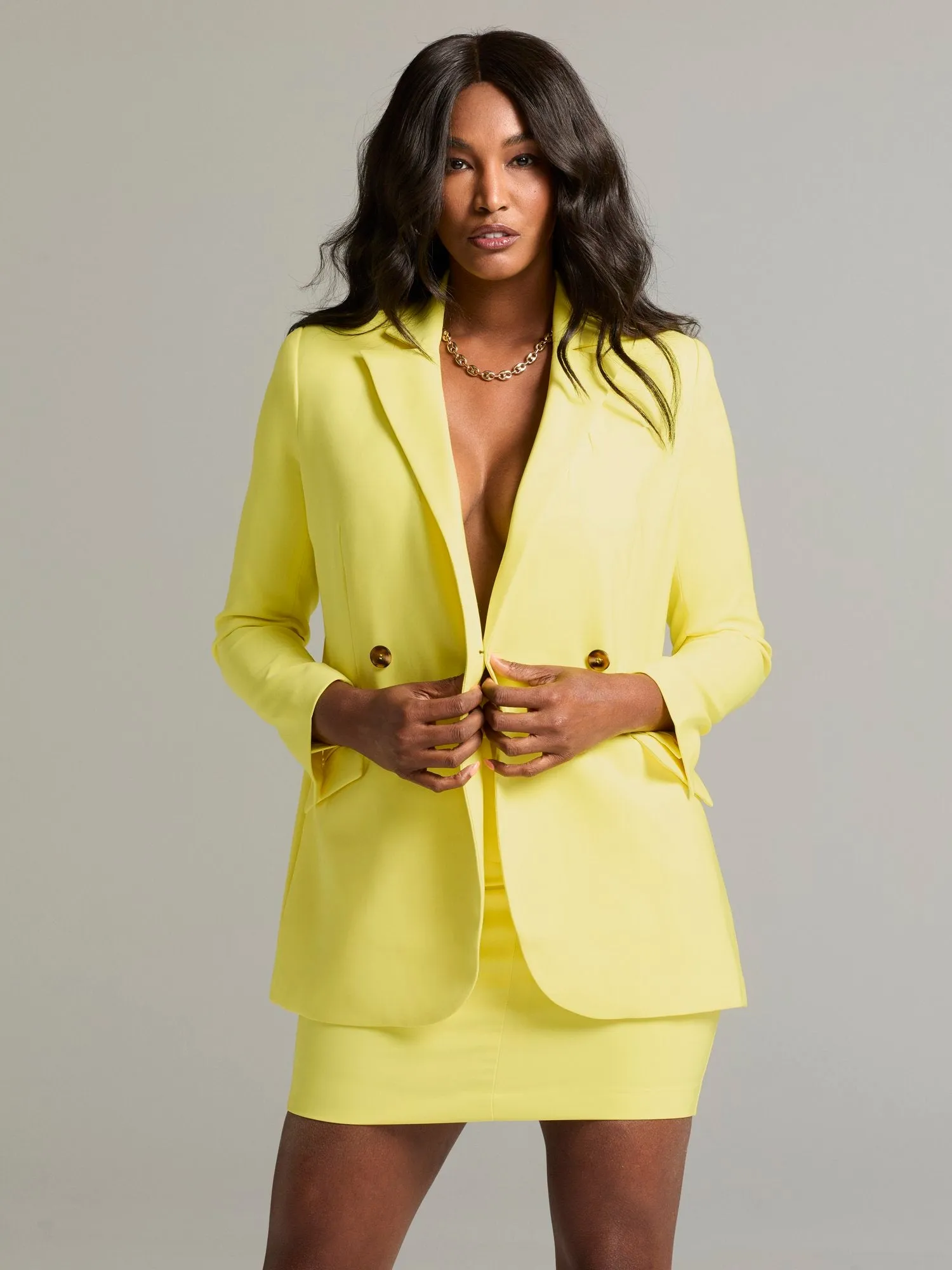 Samentha Two-Button Blazer