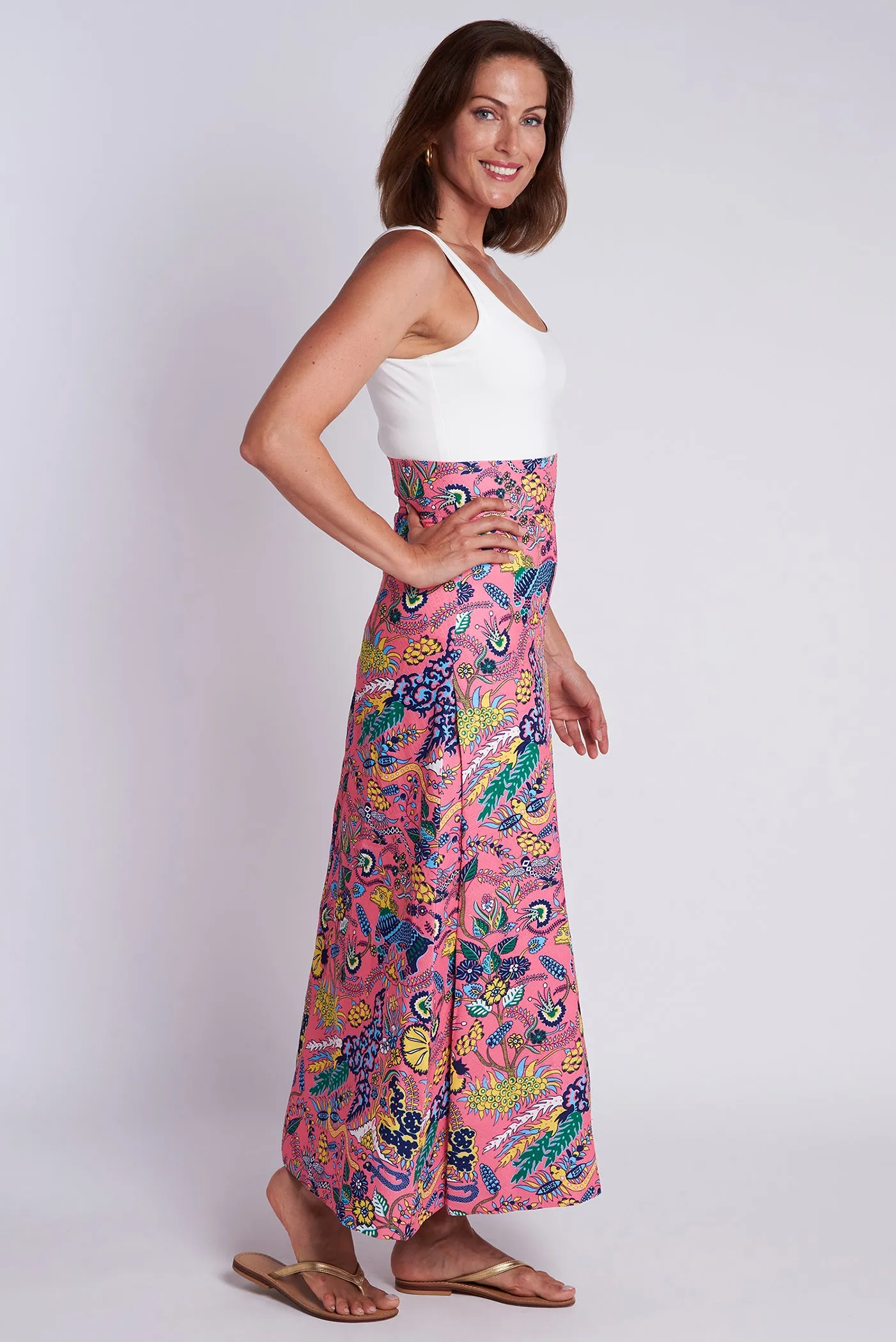 Sanibel Skirt - Eden Pink Multi