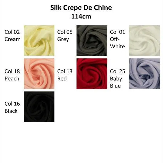 Silk Crepe De Chine