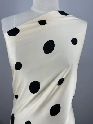 Silky Satin - Arctic Polka - 150cm