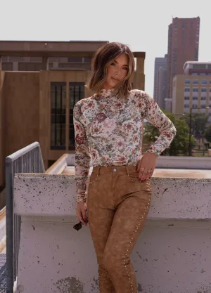 Spiced Floral Top