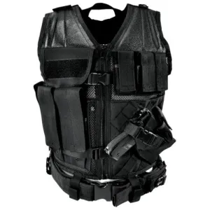 Tactical Airsoft Vest - Black