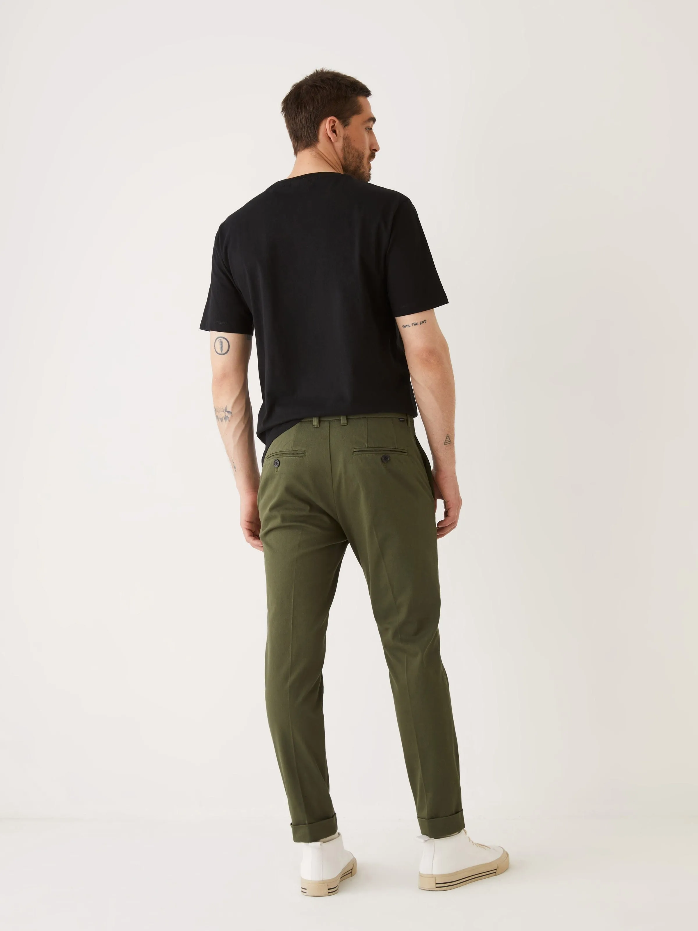 The Tapered Flex Worker's Pant in Khaki