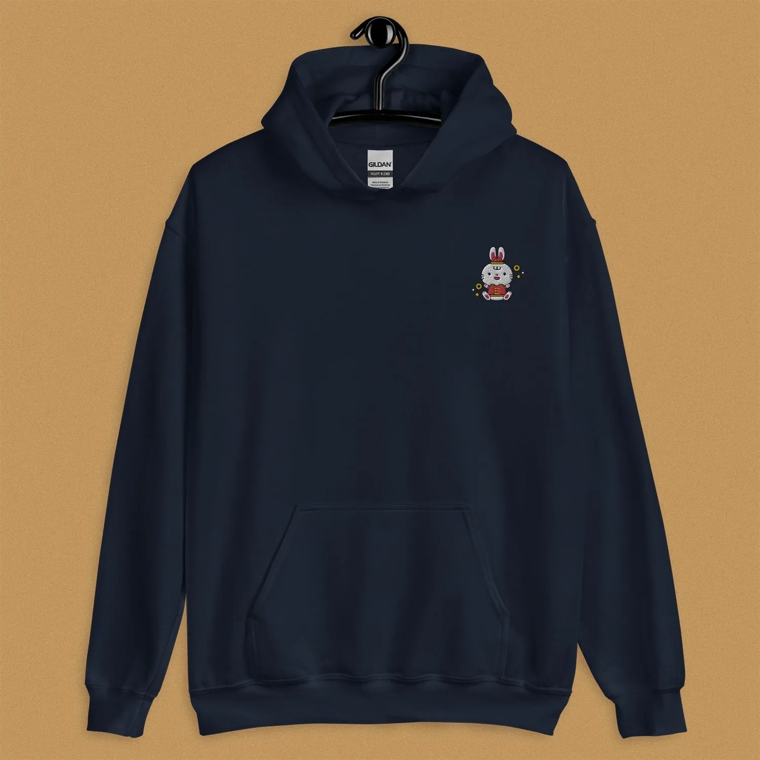 Year of the Rabbit Embroidered Hoodie