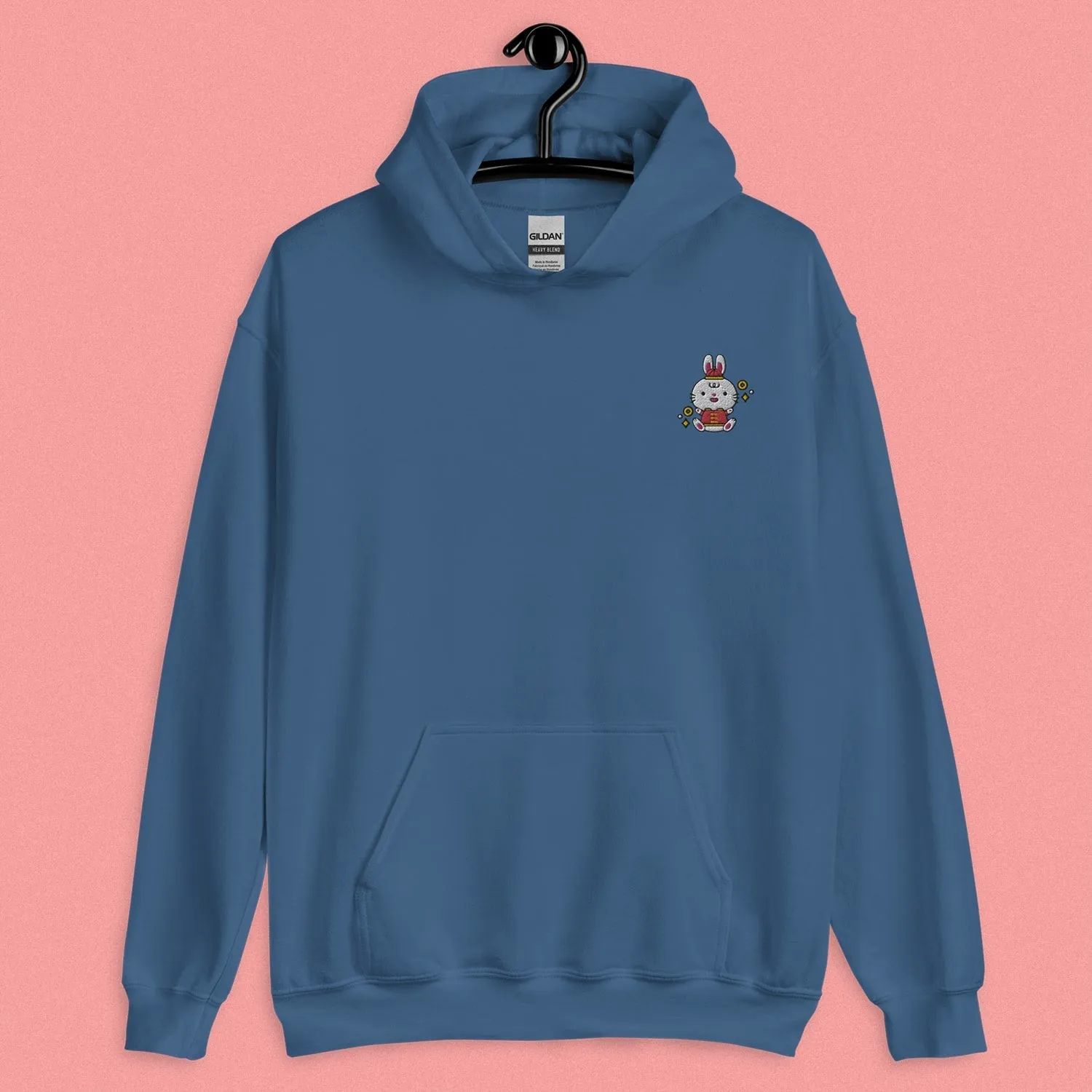 Year of the Rabbit Embroidered Hoodie